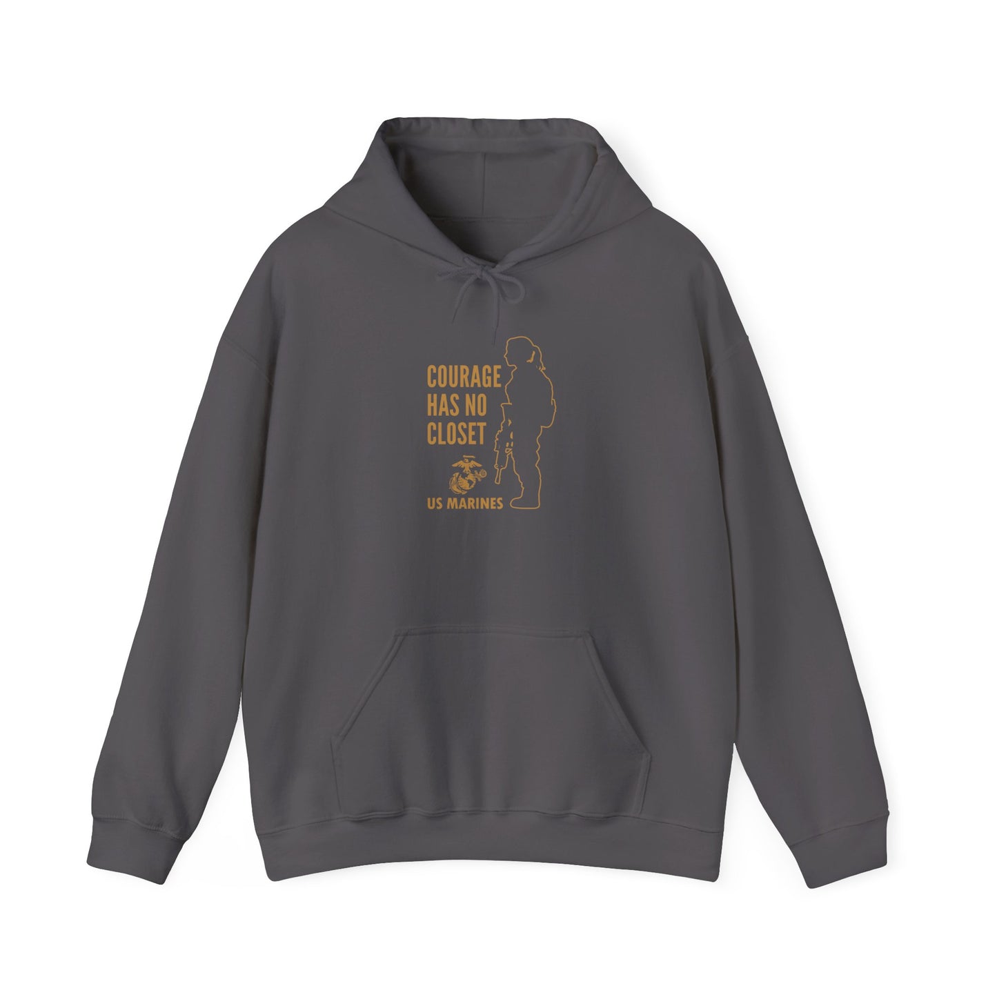 Courage Has No Closet US Marines Hoodie