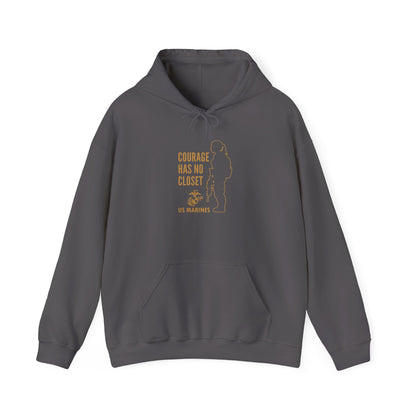 Courage Has No Closet US Marines Hoodie