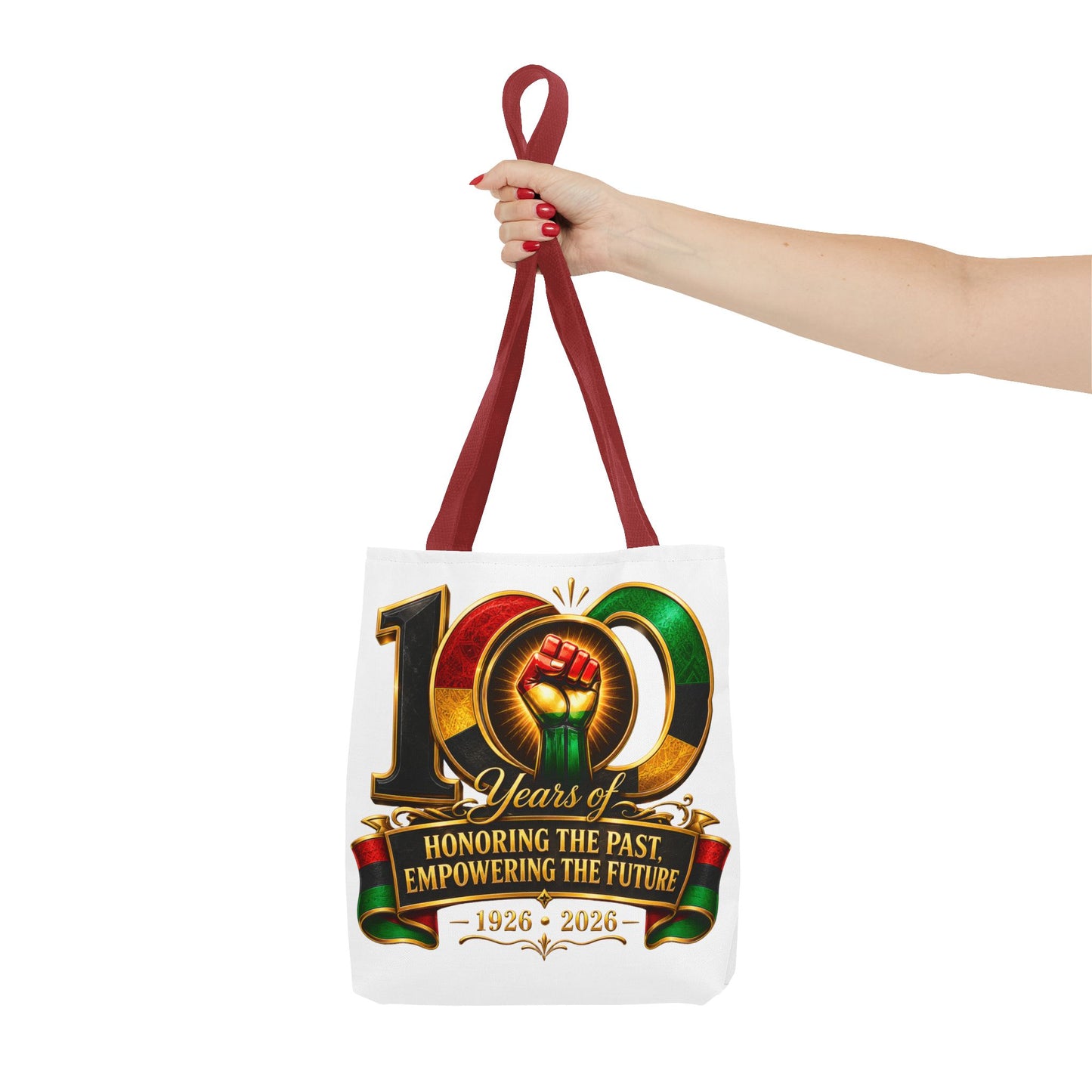 100 Years Commemorative Tote Bag — "Honoring the Past, Empowering the Future" (1926–2026)