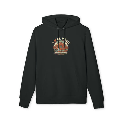 El Paso Hoodie – 'I  El Paso' Vintage Desert Graphic Pullover