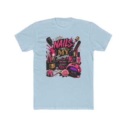 Nails Are My Therapy T-Shirt — Nail Tech & Manicurist Graphic Tee