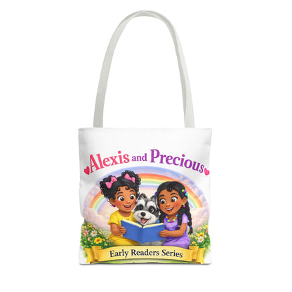 Children's Tote Bag – "Alexis and Precious" Early Readers Book Design