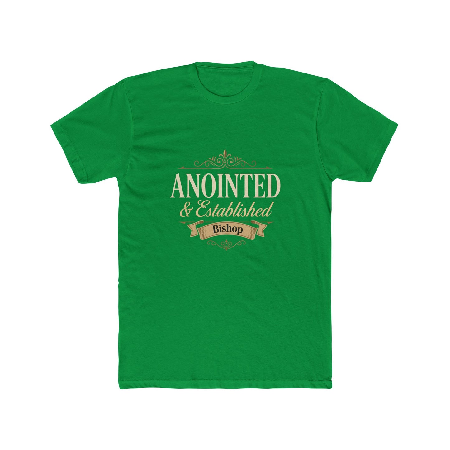 Anointed & Established Bishop T-Shirt — Christian Ministry Tee
