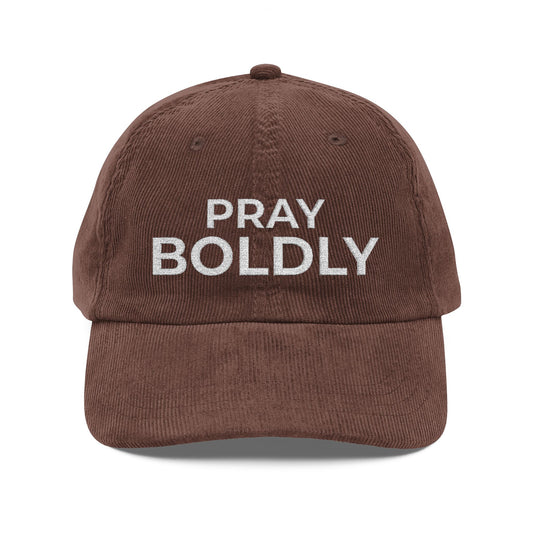 Vintage Corduroy Cap (Embroidery)