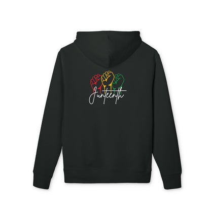 Juneteenth Hoodie – Pastel Fist Design