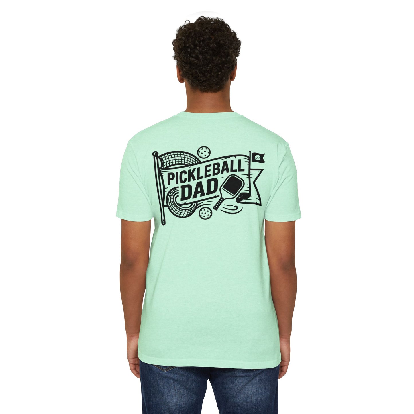 Pickleball Dad T‑Shirt — Vintage Pickleball Design for Dads