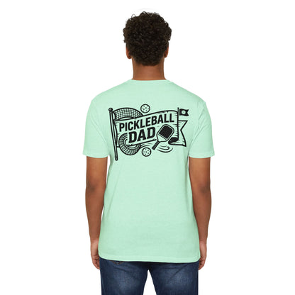 Pickleball Dad T‑Shirt — Vintage Pickleball Design for Dads