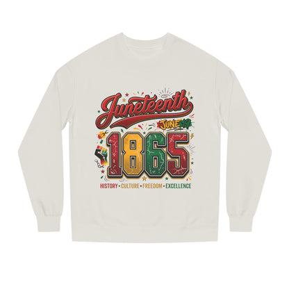Juneteenth 1865 Crewneck Sweatshirt — History • Culture • Freedom