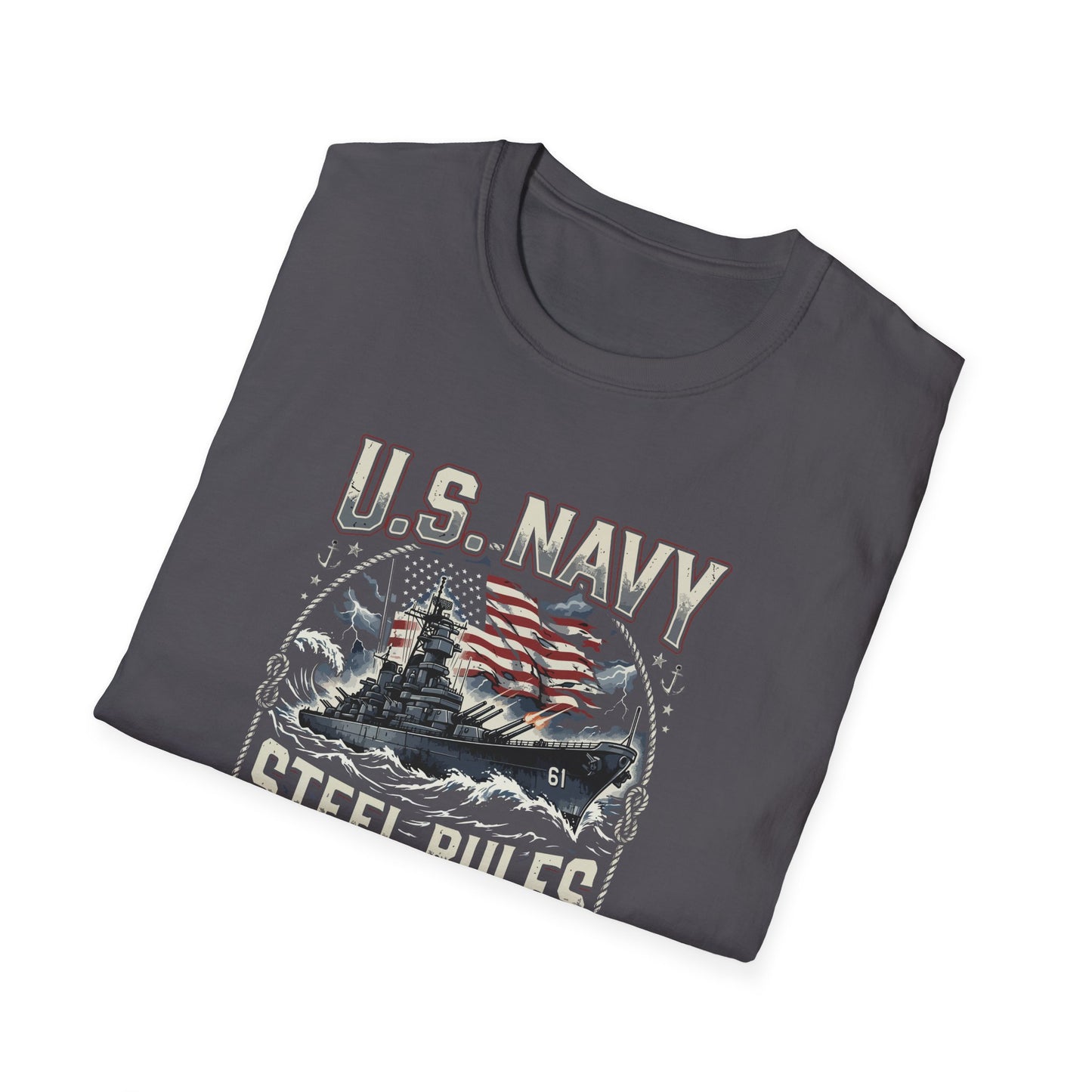 U.S. Navy Steel Rules the Sea T-Shirt