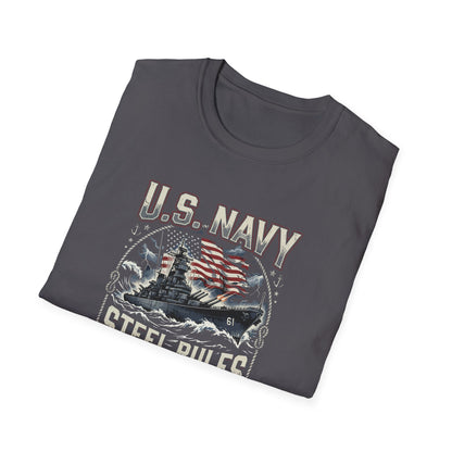 U.S. Navy Steel Rules the Sea T-Shirt