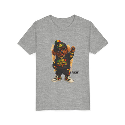 Kids Unity Heritage Tee — Youth Short Sleeve Shirt with 'Unity' Design