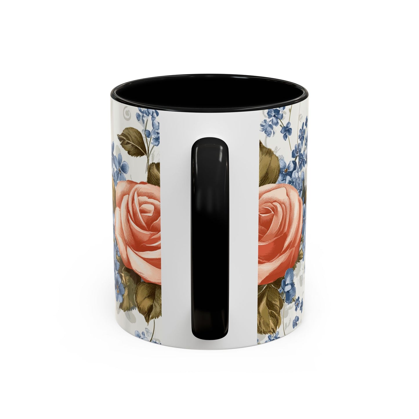 Mother's Day Butterfly Coffee Mug - 'Happy Mother's Day' Floral Accent Mug