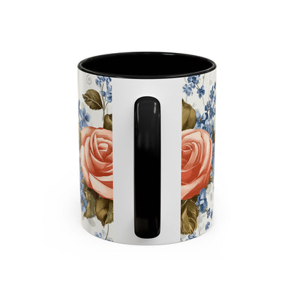 Mother's Day Butterfly Coffee Mug - 'Happy Mother's Day' Floral Accent Mug