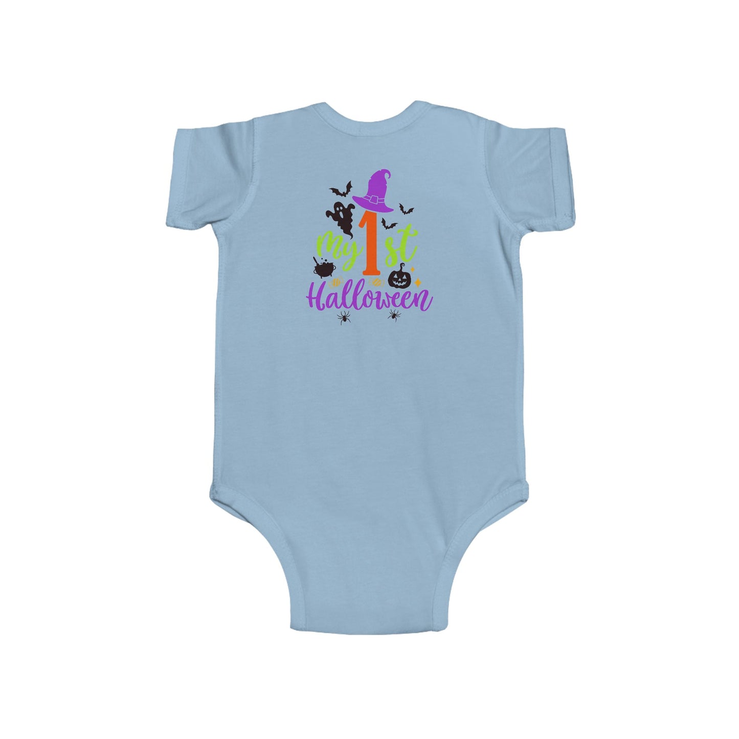 Infant Bodysuit - "My 1st Halloween" Cute Witch Baby Halloween Onesie
