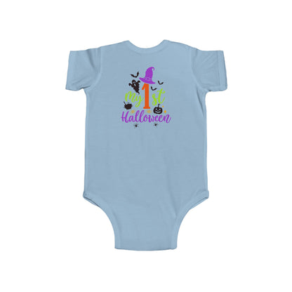 Infant Bodysuit - "My 1st Halloween" Cute Witch Baby Halloween Onesie