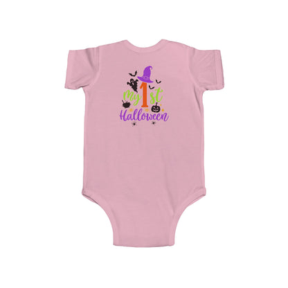 Infant Bodysuit - "My 1st Halloween" Cute Witch Baby Halloween Onesie