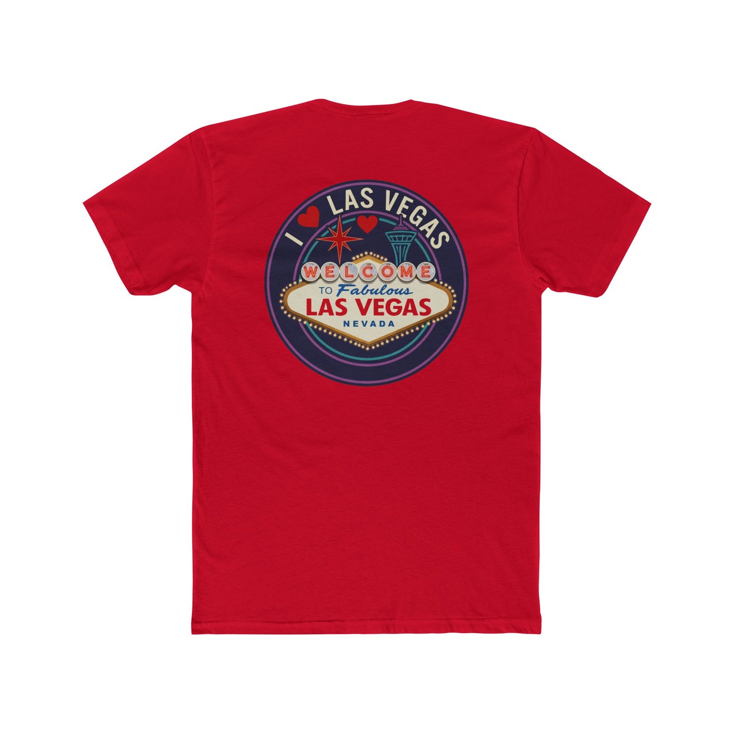 Las Vegas Retro Sign T-Shirt — Welcome to Fabulous Las Vegas Graphic Tee
