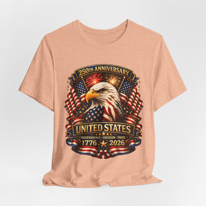 1776–2026 United States 250th Anniversary Eagle T-Shirt