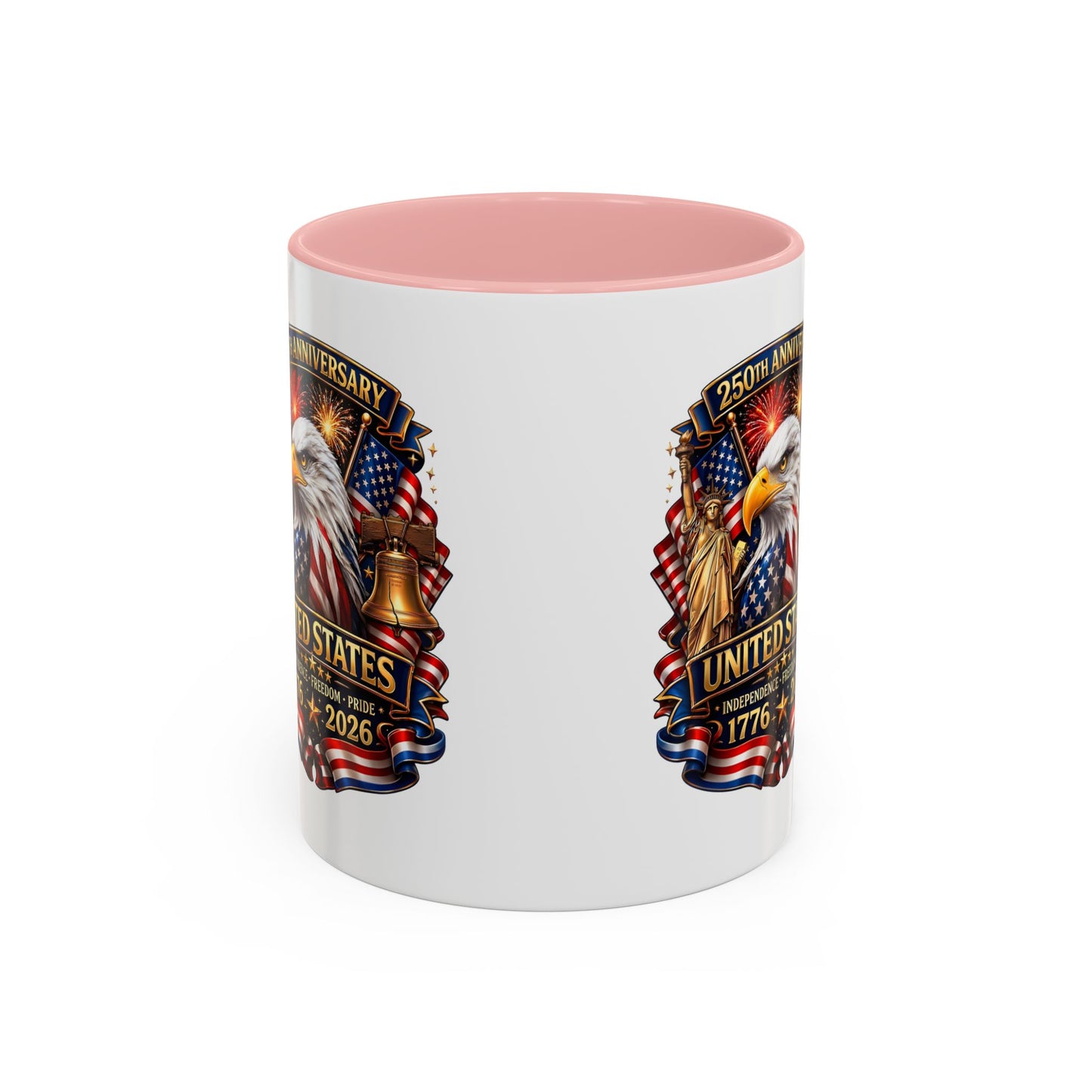250th Anniversary United States Eagle Coffee Mug – Patriotic 1776–2026 Accent Mug