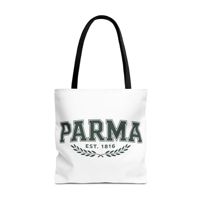 Parma Est. 1816 Tote Bag — Vintage Collegiate Canvas Tote