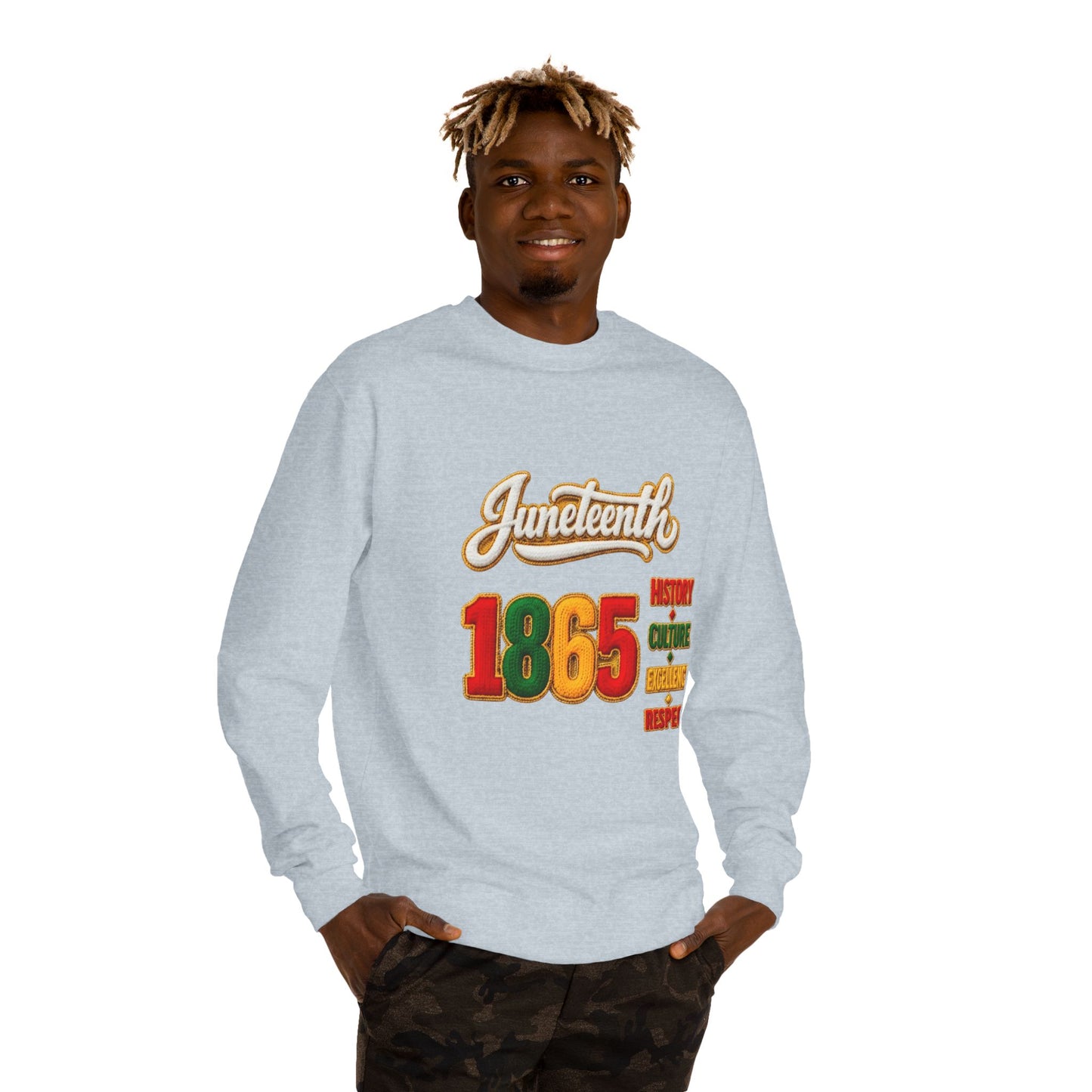 Juneteenth 1865 Sweatshirt — History • Culture • Resilience • Respect