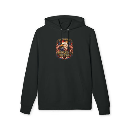 Patriotic Eagle Hoodie — United States 1776–2026 Flag Design