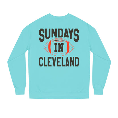 Sundays in Cleveland Football Sweatshirt
