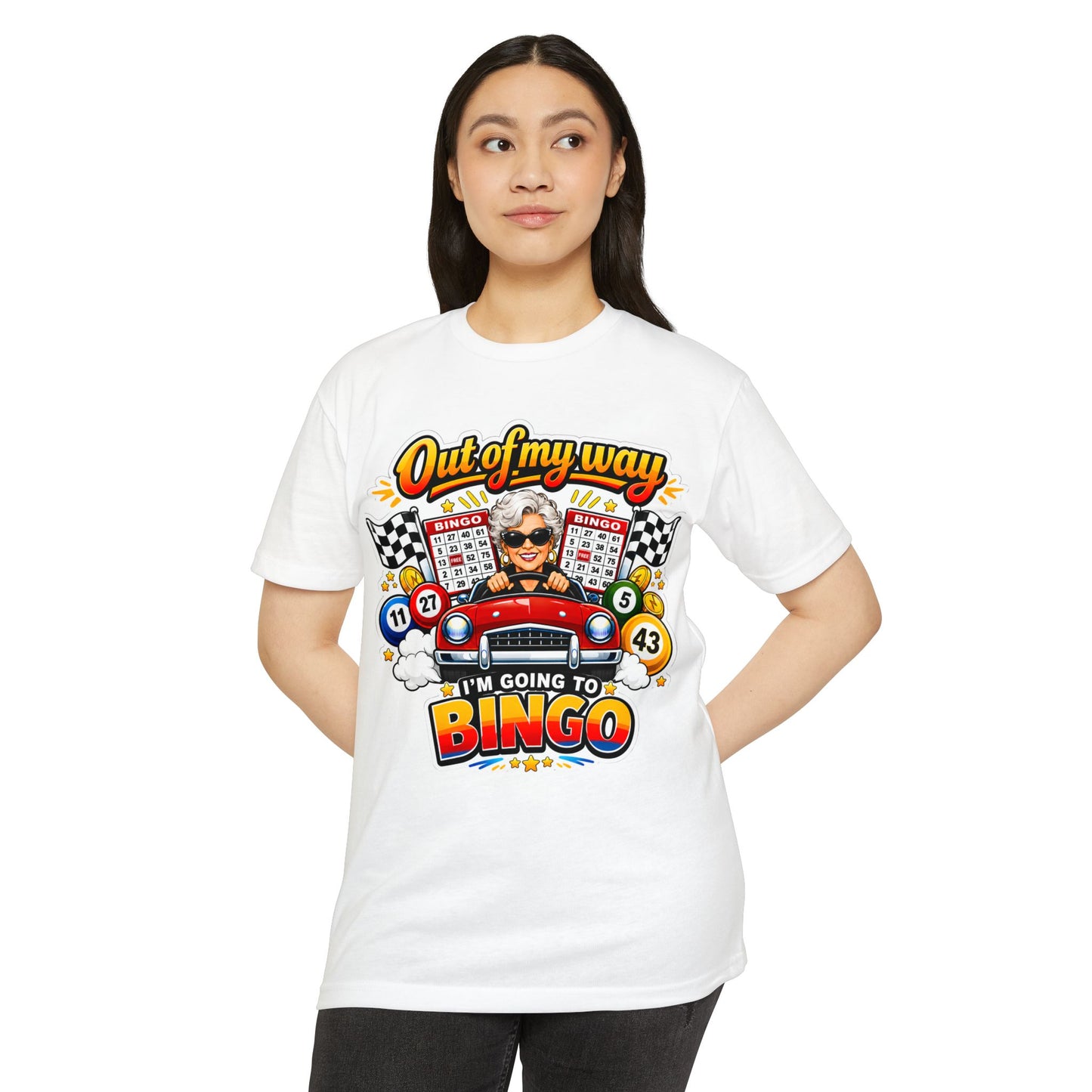 I'm Going to Bingo T-Shirt — Retro Bingo Lover Tee