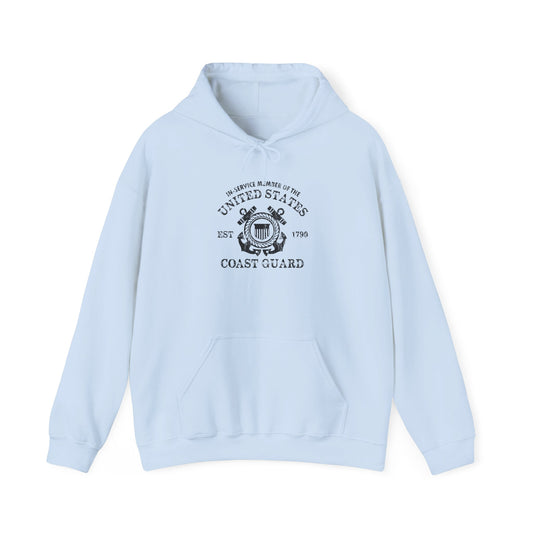 In-Service Member of the United States EST 1790 Coast Guard Hoodie