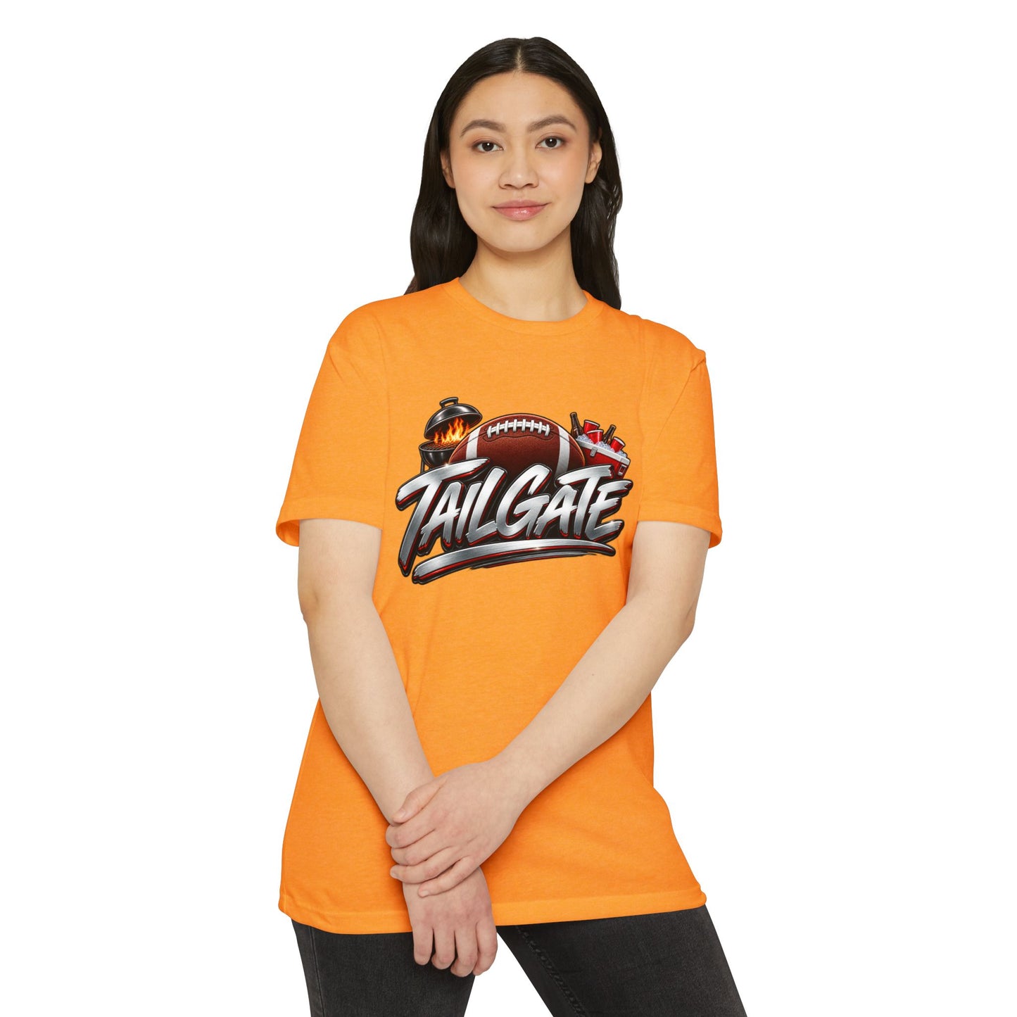 Tailgate Football T-Shirt — Tailgate Party Tee for Game Day