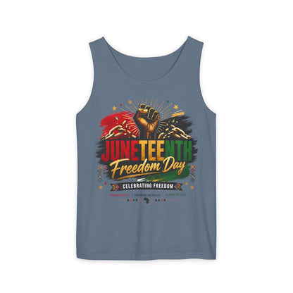 Juneteenth Freedom Day Tank Top — Celebrating Freedom Graphic