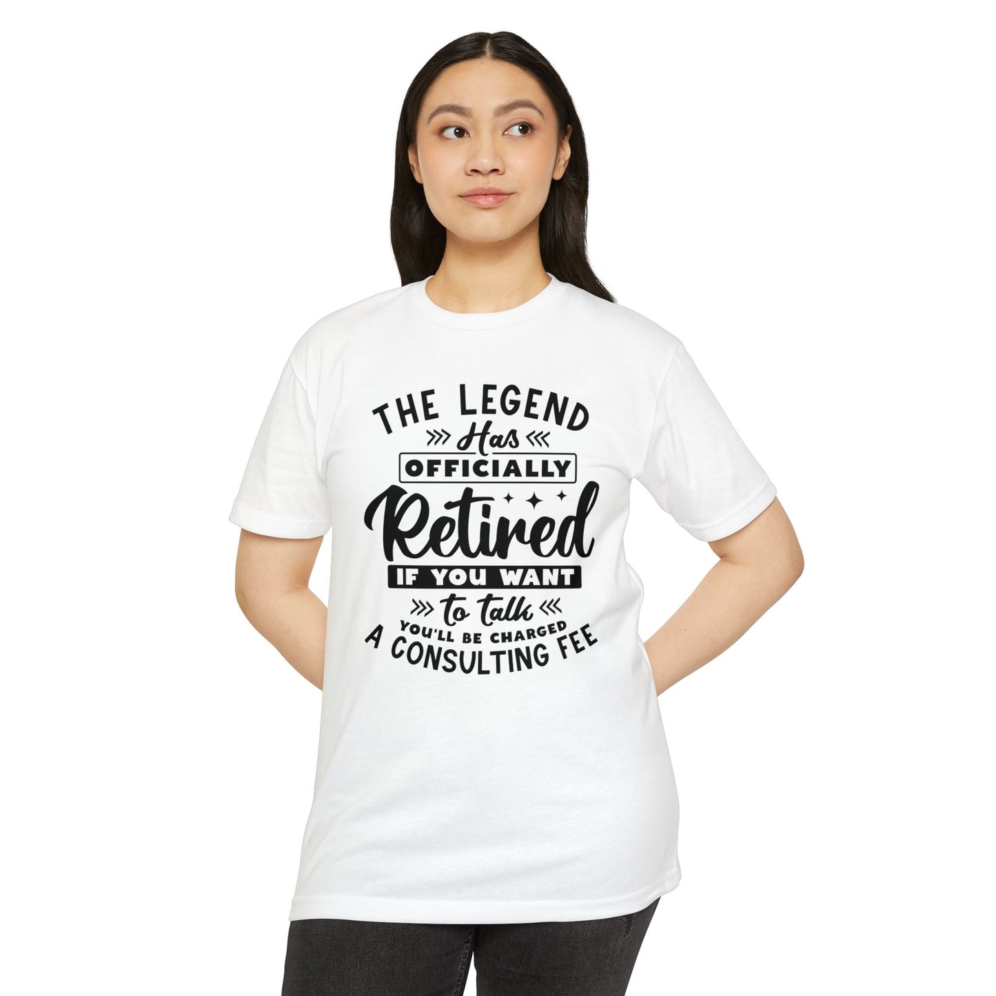 Retired Legend T-Shirt — "The Legend Has Officially Retired" Retirement Gift Tee