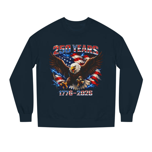 250 Years 1776–2026 Eagle Flag Sweatshirt