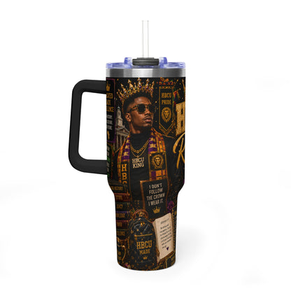 HBCU Royals 40oz Vacuum Tumbler