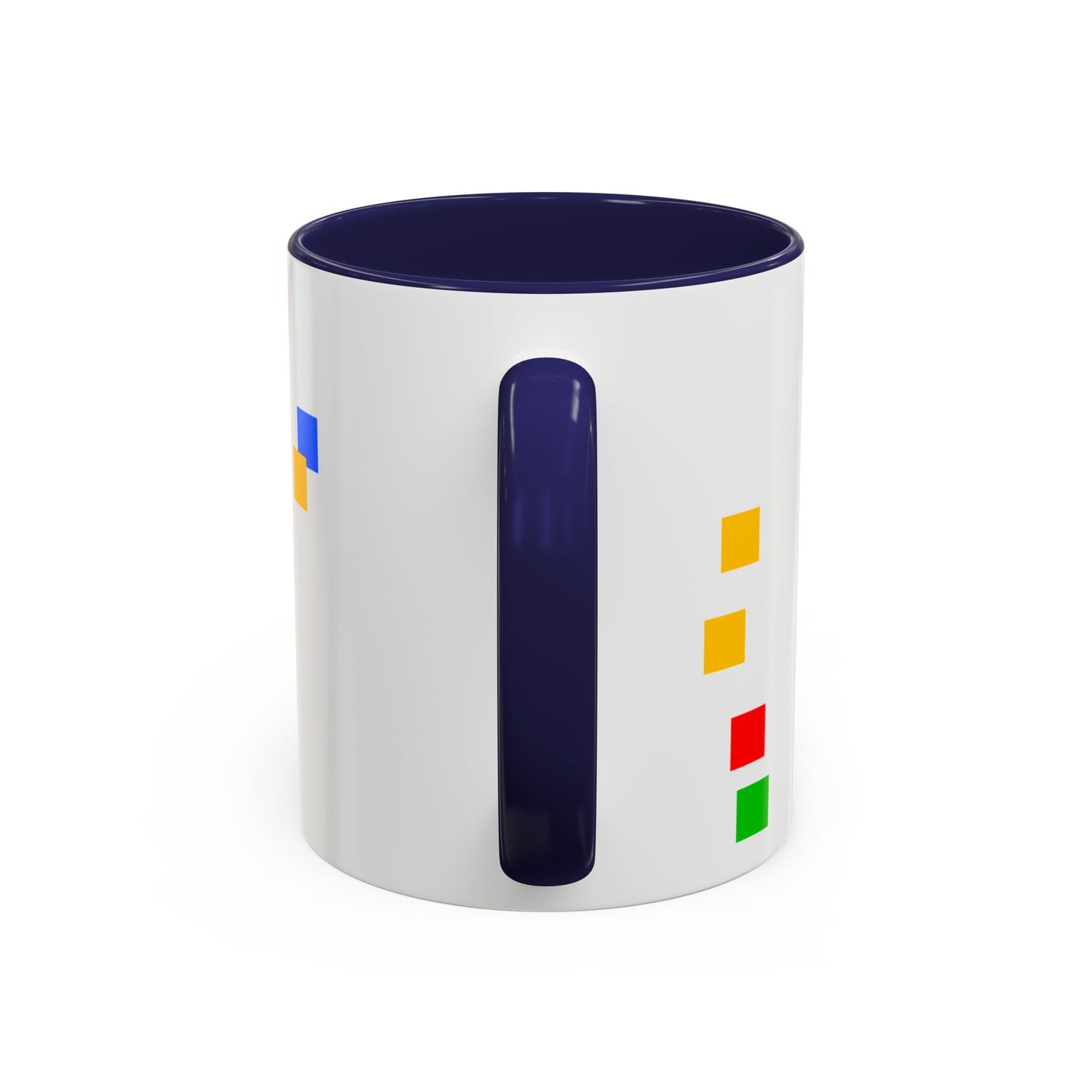 Autism Warrior Accent Coffee Mug – Bold Puzzle Pieces, Proud. Strong. Unique. (11/15oz)