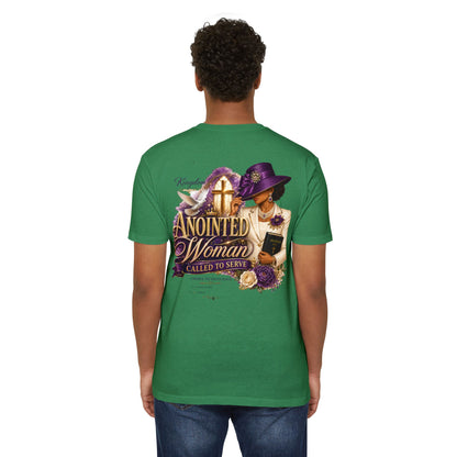 Anointed Woman T-Shirt — "Called to Serve" Christian Faith Tee