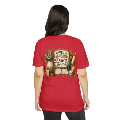 Daily Bread T-Shirt — Vintage Kitchen Bible Design