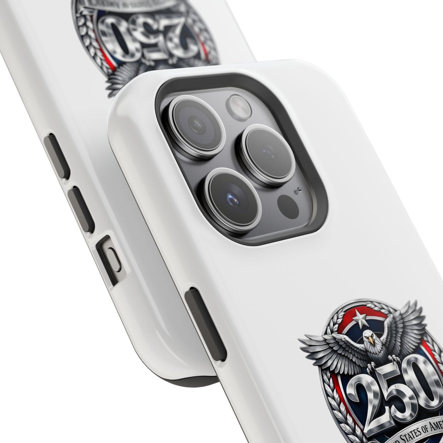 iPhone Magnetic Impact Case — 250th Anniversary Eagle Badge Design