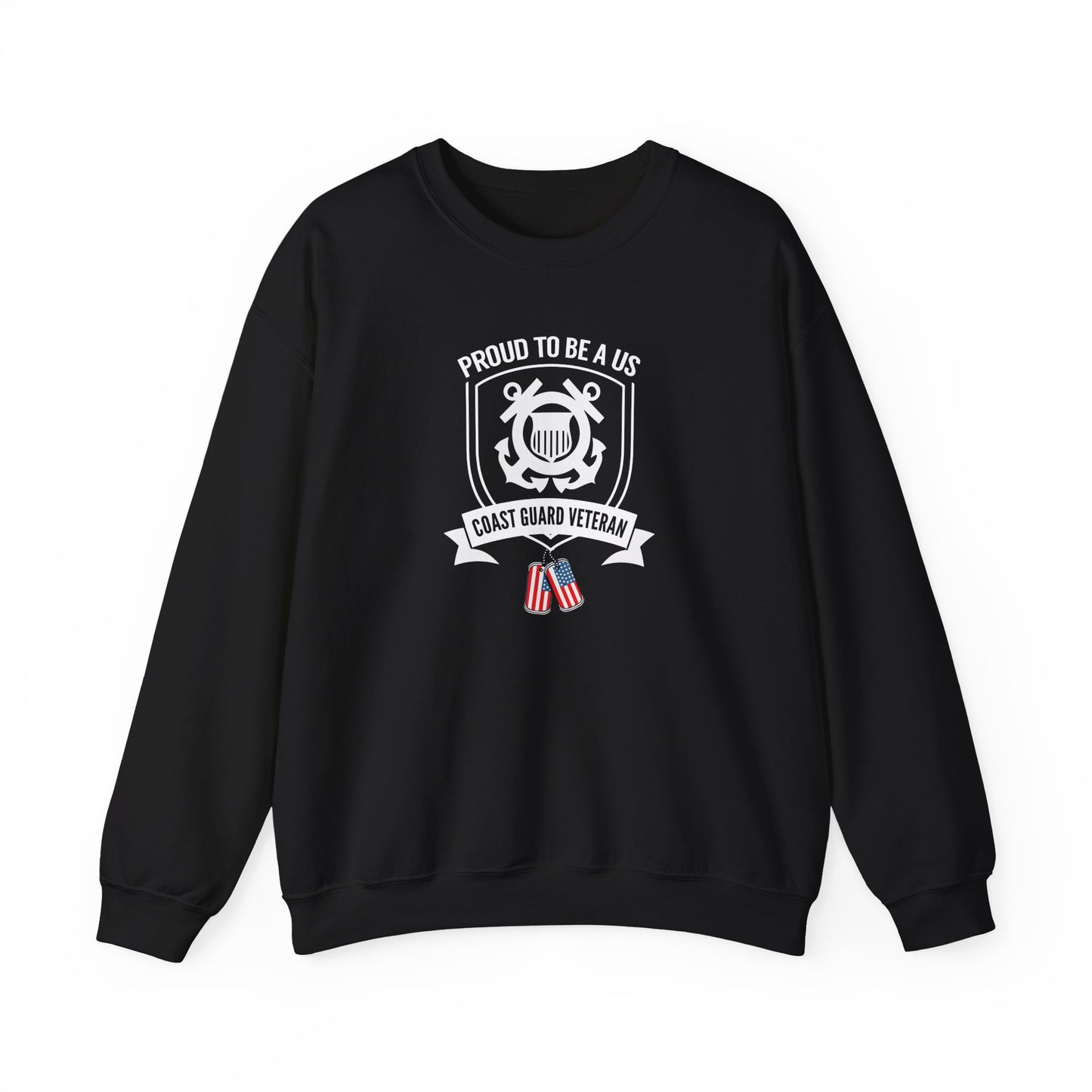 Proud to Be a US Coast Guard Veteran Sweatshirt
