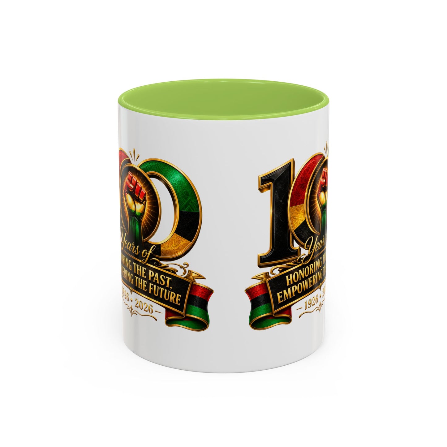100 Years Commemorative Coffee Mug — "Honoring the Past, Empowering the Future"