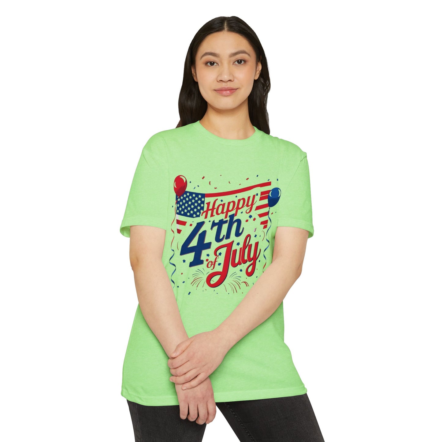Happy 4th of July T-Shirt — Patriotic Independence Day Tee