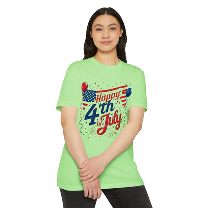 Happy 4th of July T-Shirt — Patriotic Independence Day Tee