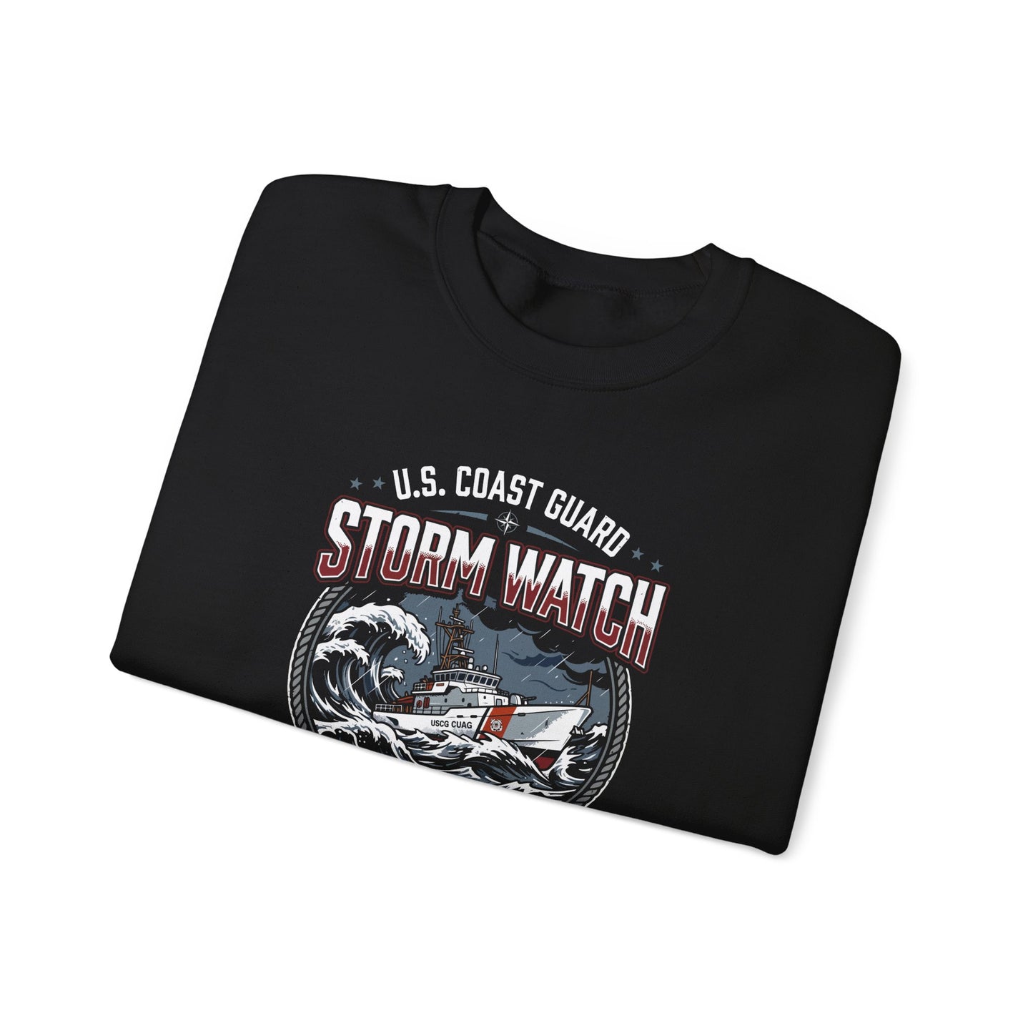 U.S Coast Guard Storm Watch Semper Paratus Sweatshirt