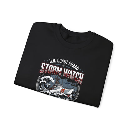 U.S Coast Guard Storm Watch Semper Paratus Sweatshirt