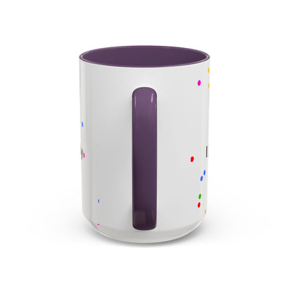 ADHD Coffee Mug — "I Have ADHD, I Hyperfocus Differently" Accent Ceramic Mug