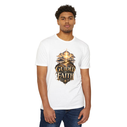Guided by Faith T-Shirt — Christian Inspirational Tee