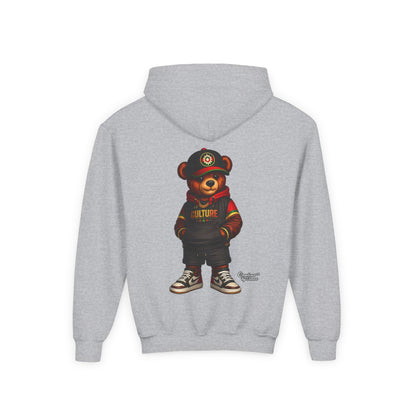 Kids Bear Hoodie — Streetwear Teddy Graphic Sweatshirt