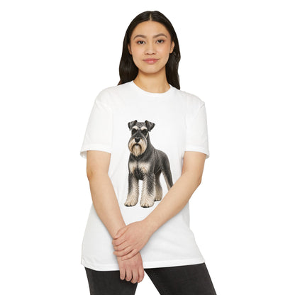Schnauzer Dog T-Shirt — Realistic Schnauzer Graphic Tee for Dog Lovers