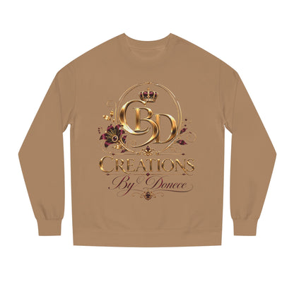 Crewneck Sweatshirt — Creations By Donece Gold Logo Crewneck