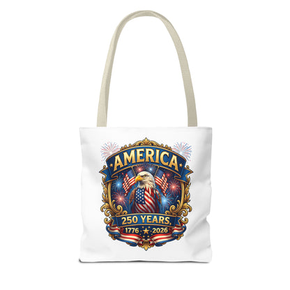 250th America Eagle Tote Bag – Patriotic 1776–2026 Celebration Tote
